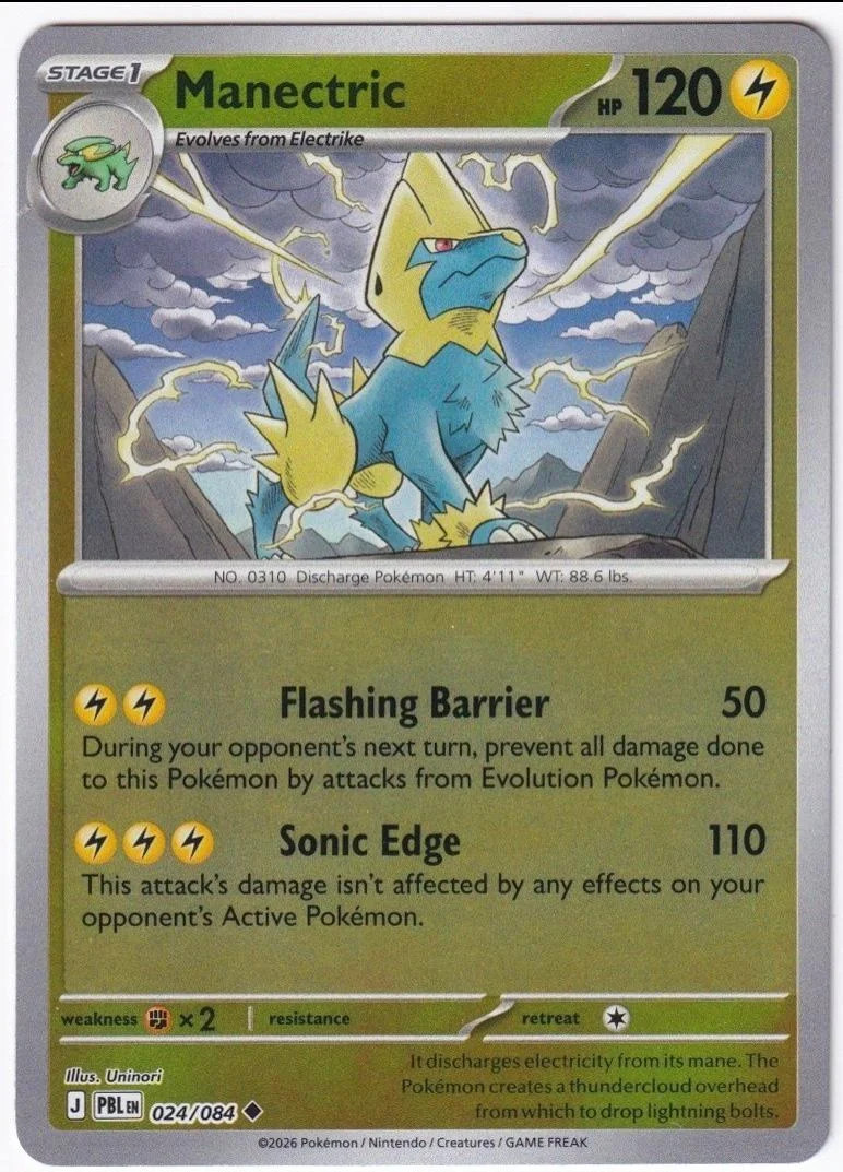 Manectric #024 — Escuridão Absoluta (Reverse Holo)