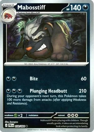 Mabosstiff #058 — Oscuridad Absoluta (Reverse Holo)