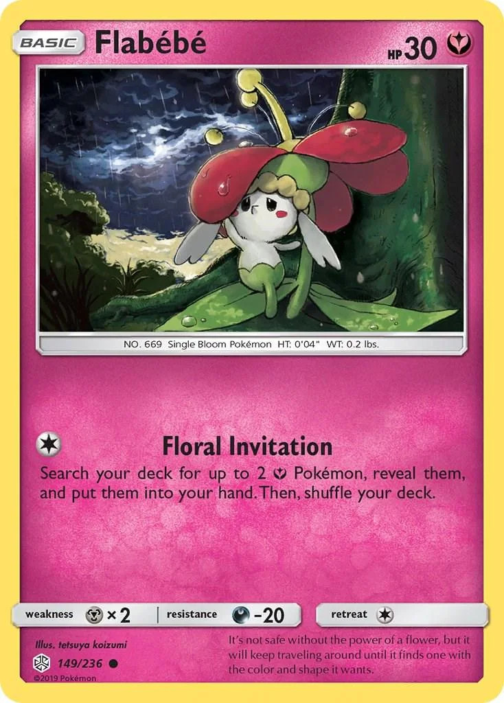 Flabébé #149 — Eclissi Cosmica (Reverse Holo)