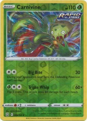 Carnivine #9 — Stili di Lotta (Reverse Holo)