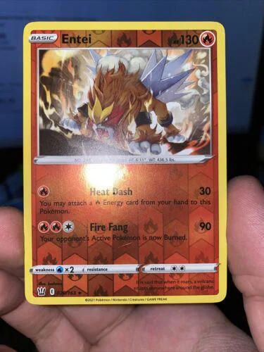 Entei #20 — Kampfstile (Reverse Holo)