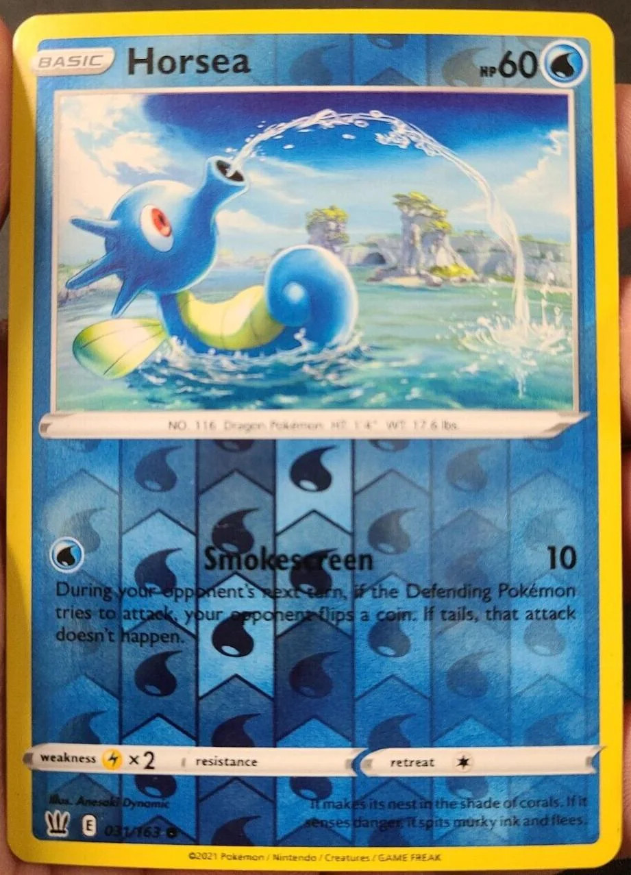 Horsea #31 — Stili di Lotta (Reverse Holo)