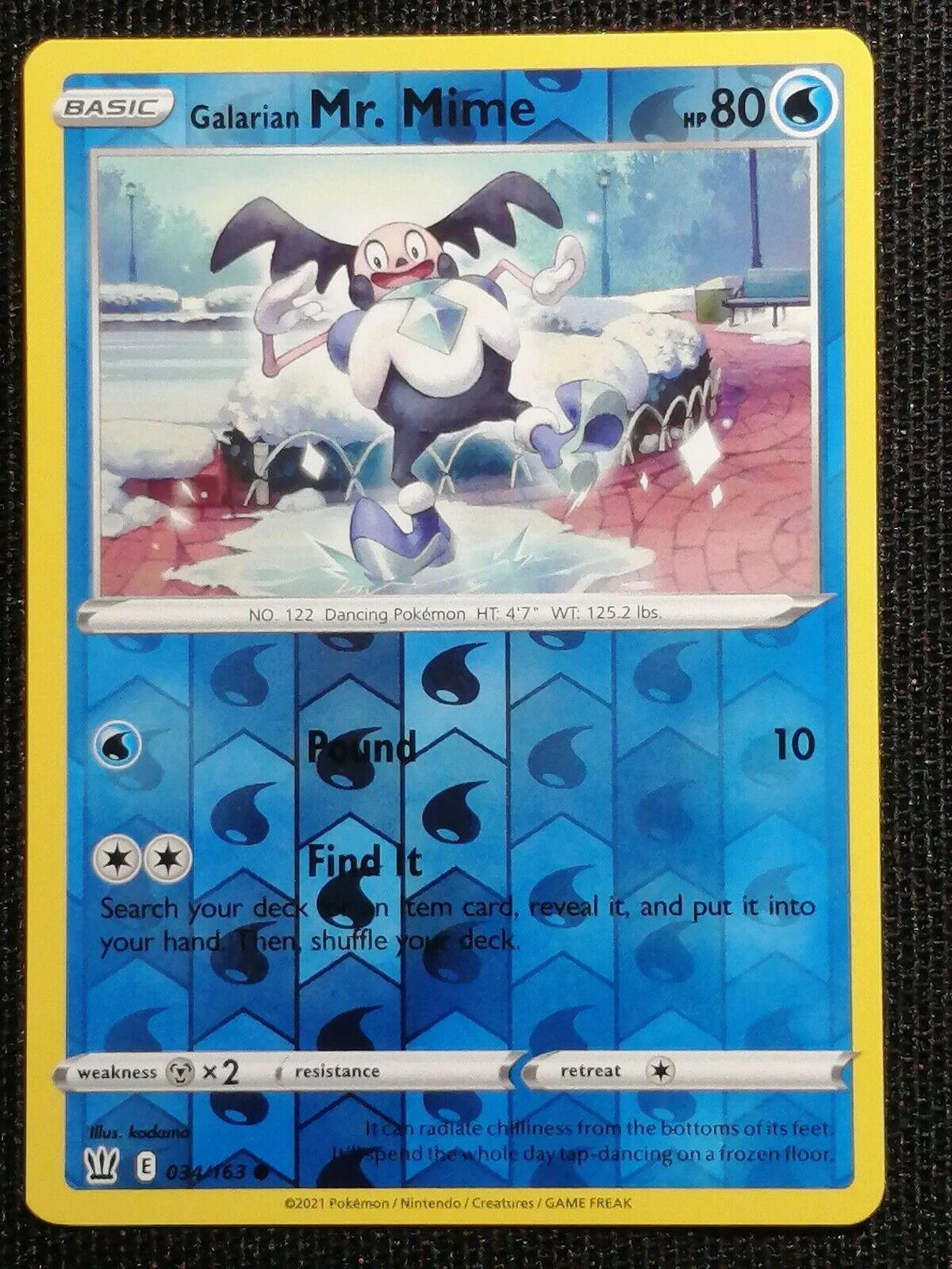 Galar-Pantimos #34 — Kampfstile (Reverse Holo)