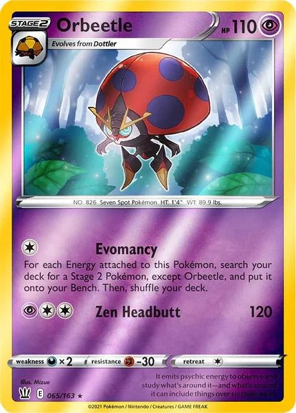 Orbeetle #65 — Stili di Lotta (Reverse Holo)