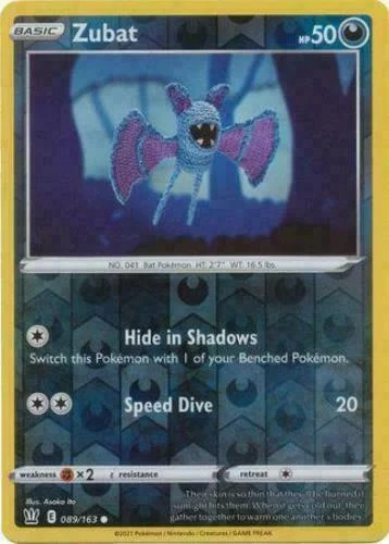 Zubat #89 — Estilos de Combate (Reverse Holo)