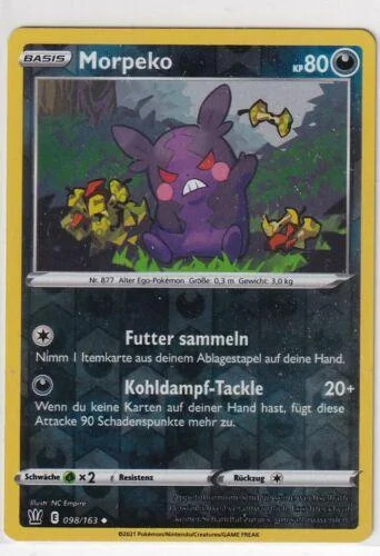 Morpeko #98 — Estilos de Batalha (Reverse Holo)
