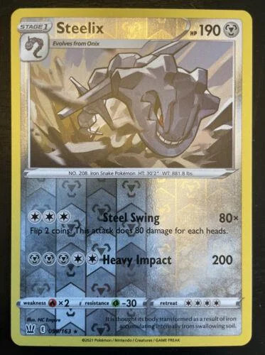 Steelix #99 — Estilos de Batalha (Reverse Holo)