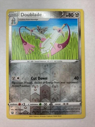 Doublade #106 — Stili di Lotta (Reverse Holo)