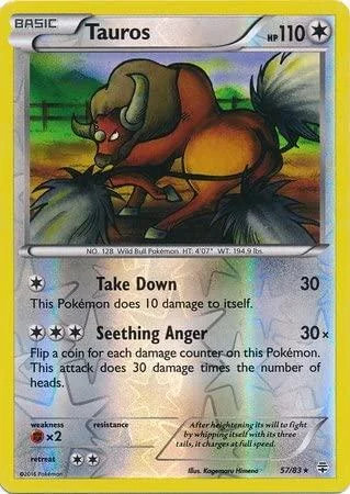 Tauros #57 — Gerações (Reverse Holo)