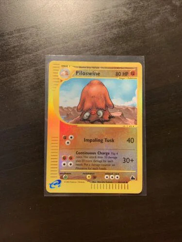 Piloswine #43 — Skyridge (Reverse Holo)