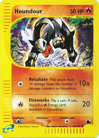 Hunduster #66 — Skyridge (Reverse Holo)