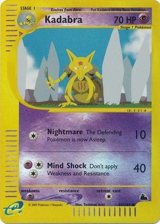 Kadabra #69 — Skyridge (Reverse Holo)
