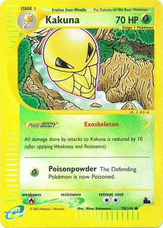 Kakuna #70 — Skyridge (Reverse Holo)