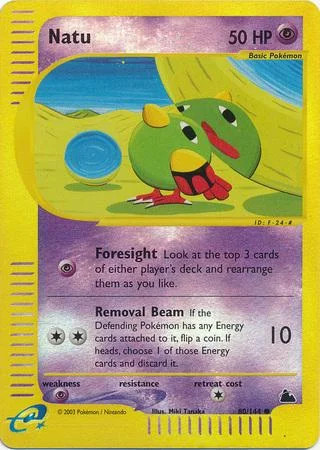 Natu #80 — Skyridge (Reverse Holo)