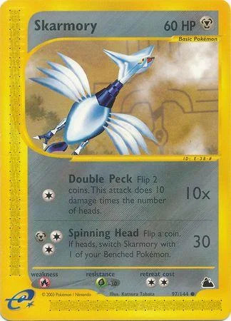 Skarmory #97 — Skyridge (Reverse Holo)