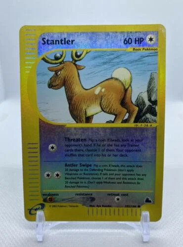 Stantler #102 — Skyridge (Reverse Holo)