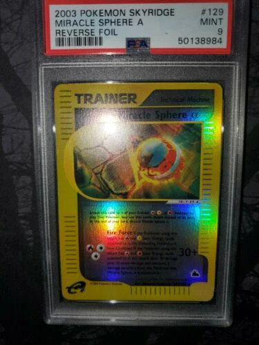 Miracle Sphere alpha #129 — Skyridge (Reverse Holo)