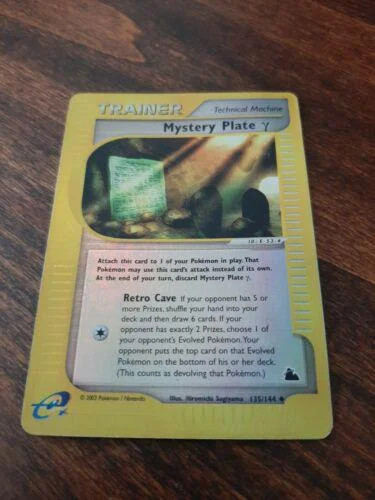 Mystery Plate gamma #135 — Skyridge (Reverse Holo)