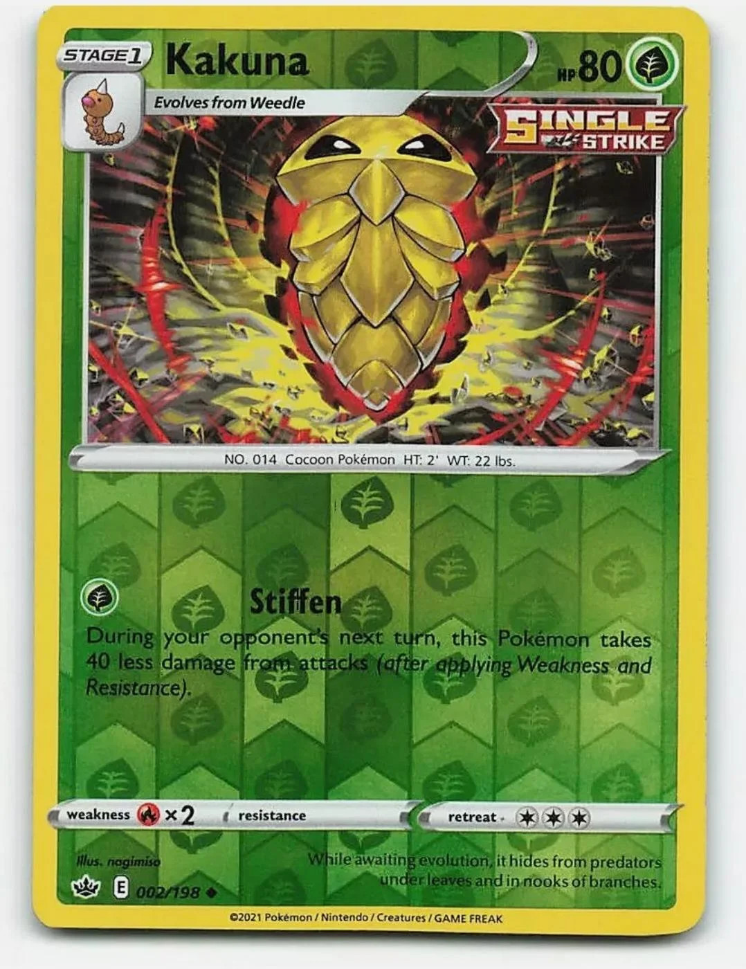 Kakuna #002 — Regno Glaciale (Reverse Holo)