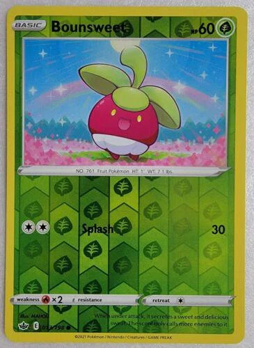 Bounsweet #013 — Reinado Escalofriante (Reverse Holo)