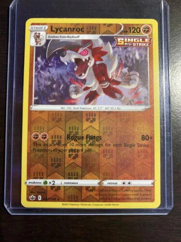 Lycanroc #087 — Regno Glaciale (Reverse Holo)