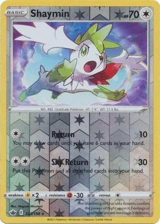 Shaymin #123 — Regno Glaciale (Reverse Holo)