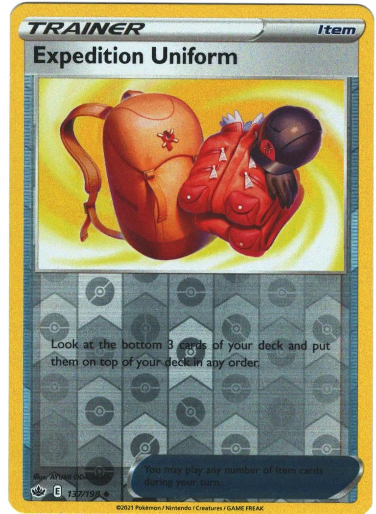 Uniforme de Expedição #137 — Reinado Arrepiante (Reverse Holo)