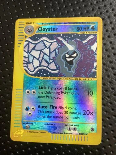 Cloyster #8 — Expedition Set Base (Reverse Holo)