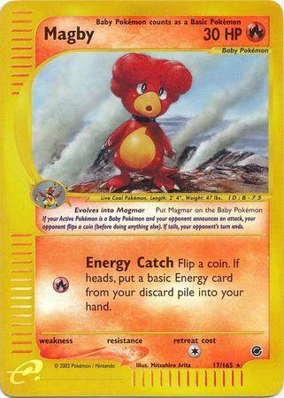 Magby #17 — Expedition Base Set (Reverse Holo)