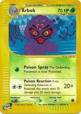 Arbok #35 — Expedition Base Set (Reverse Holo)