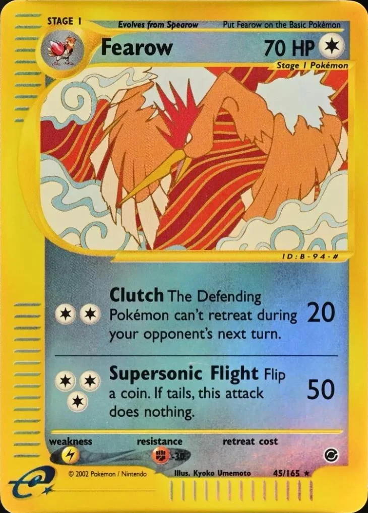 Fearow #45 — Expedition Set Base (Reverse Holo)