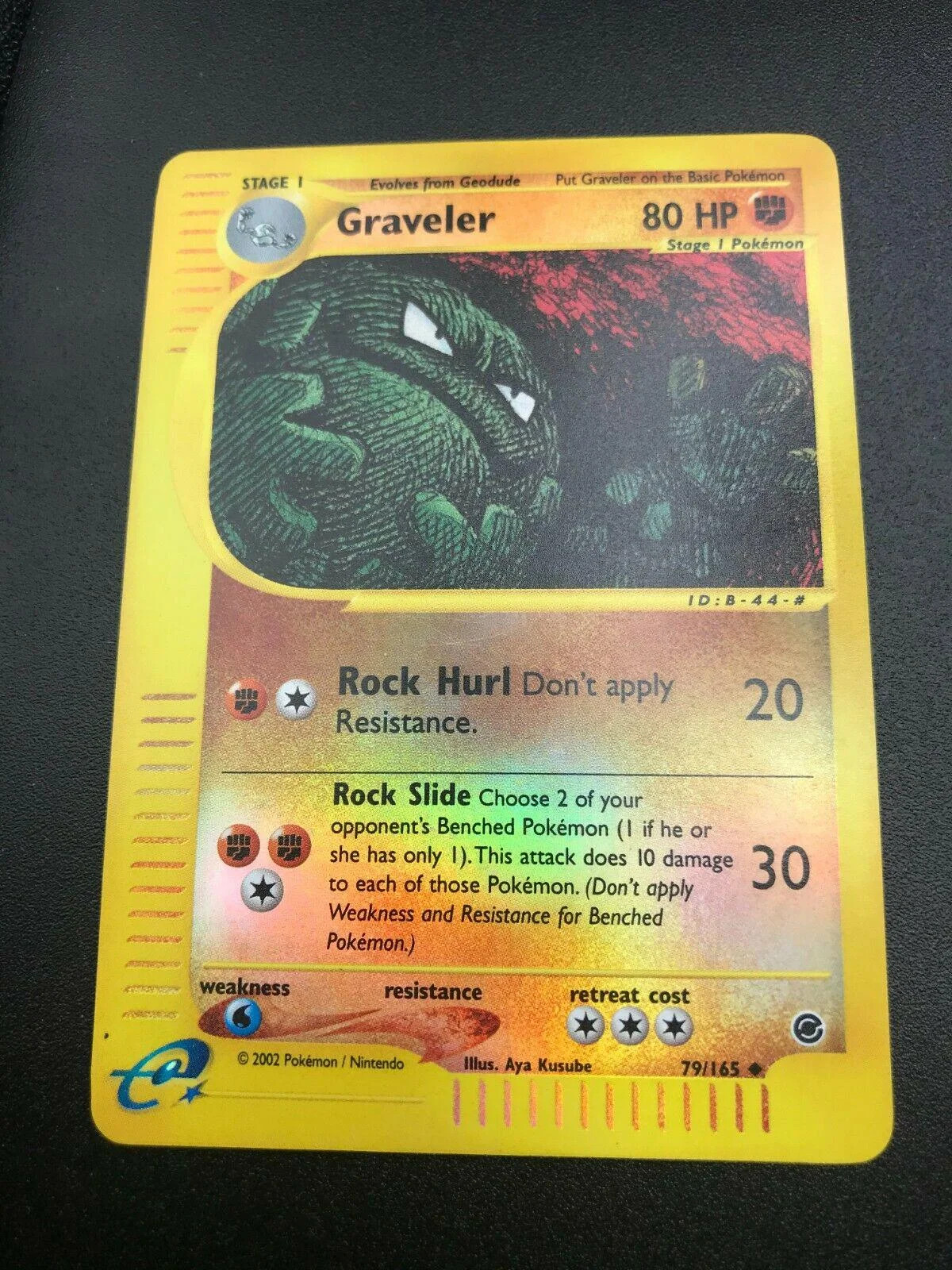 Graveler #79 — Expedition Set Base (Reverse Holo)