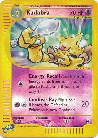Kadabra #84 — Expedition Base Set (Reverse Holo)