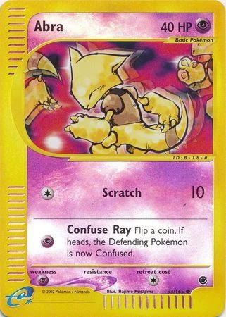 Abra #93 — Expedition Base Set (Reverse Holo)