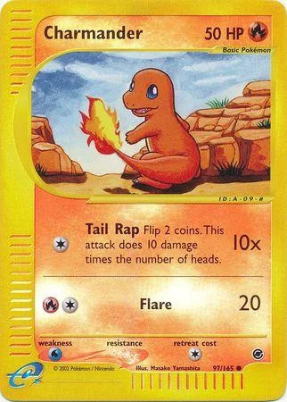 Charmander #97 — Expedition Base Set (Reverse Holo)