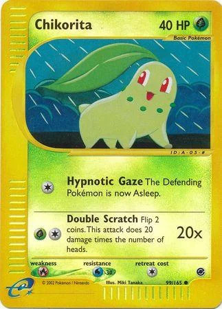 Chikorita #99 — Expedition Set Base (Reverse Holo)
