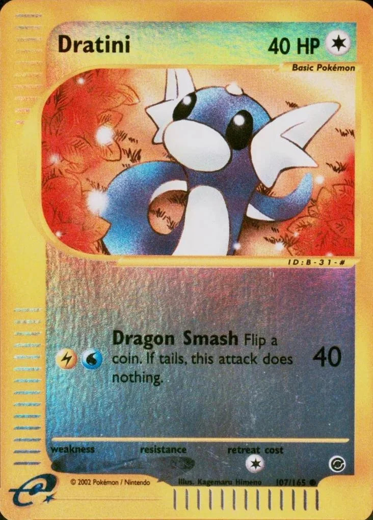 Dratini #107 — Expedition (Reverse Holo)