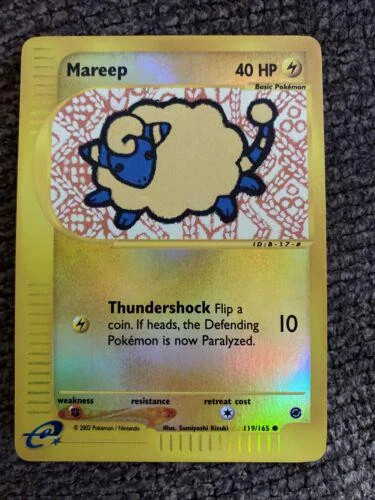 Mareep #119 — Expedition Set Base (Reverse Holo)