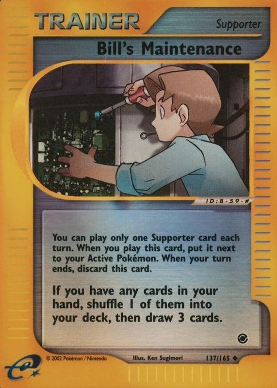 Bill's Maintenance #137 — Expedition Base Set (Reverse Holo)