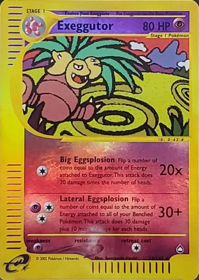 Kokowei #13 — Aquapolis (Reverse Holo)