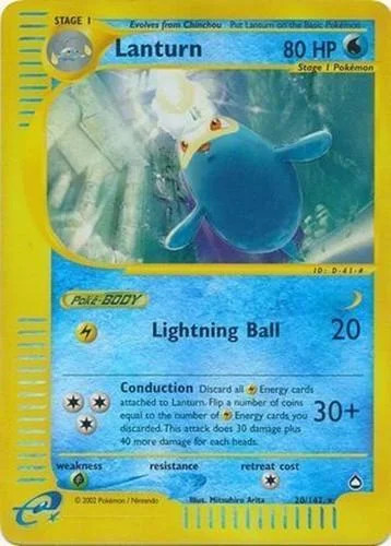 Lanturn #20 — Aquapolis (Reverse Holo)