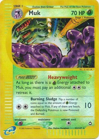 Sleimok #23 — Aquapolis (Reverse Holo)