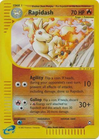 Gallopa #31 — Aquapolis (Reverse Holo)
