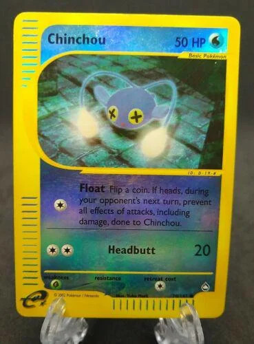 Chinchou #70 — Aquapolis (Reverse Holo)