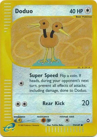 Dodu #73 — Aquapolis (Reverse Holo)