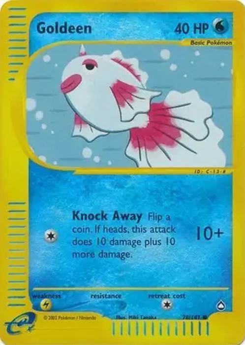Goldeen #78 — Aquapolis (Reverse Holo)