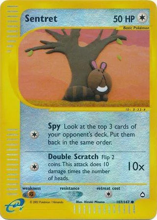 Sentret #107 — Aquapolis (Reverse Holo)