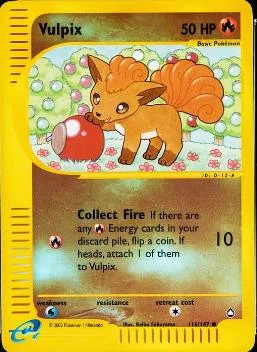 Vulpix #116 — Aquapolis (Reverse Holo)
