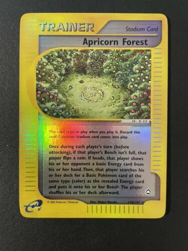 Apricorn Forest #118 — Aquapolis (Reverse Holo)