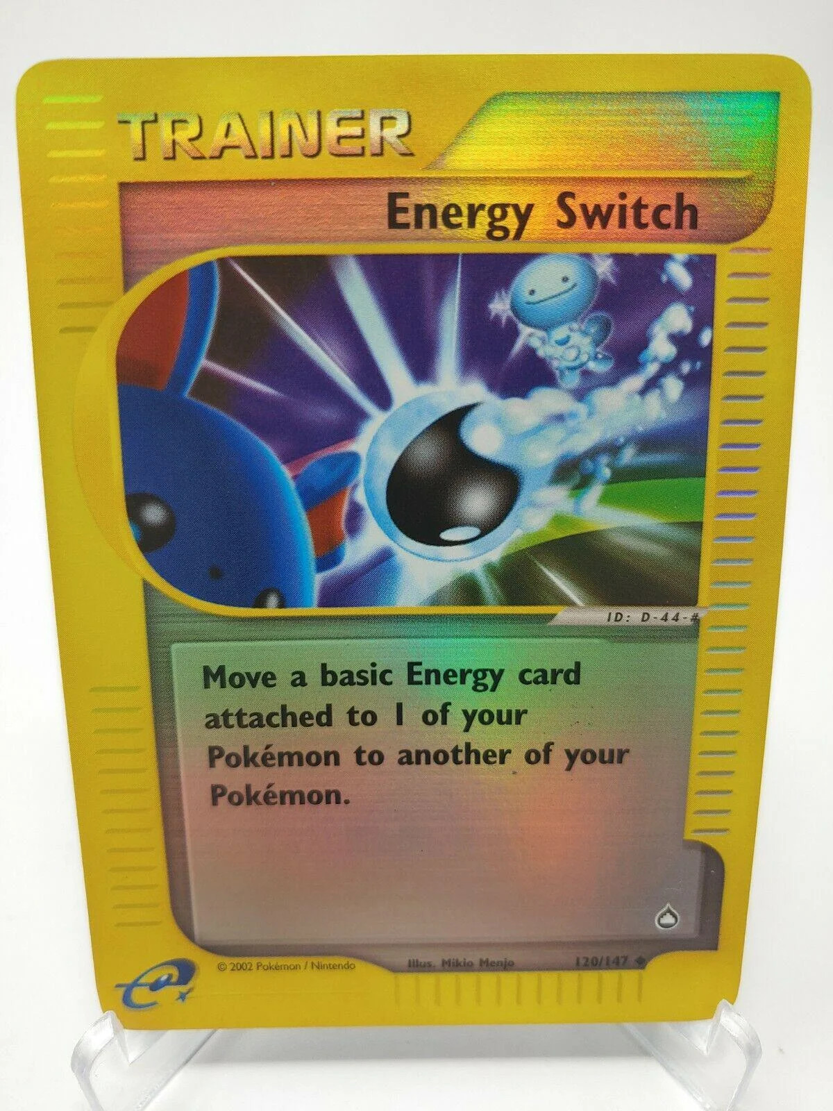 Energy Switch #120 — Aquapolis (Reverse Holo)